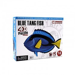 4D PUZZLE BLUE TANG FISH