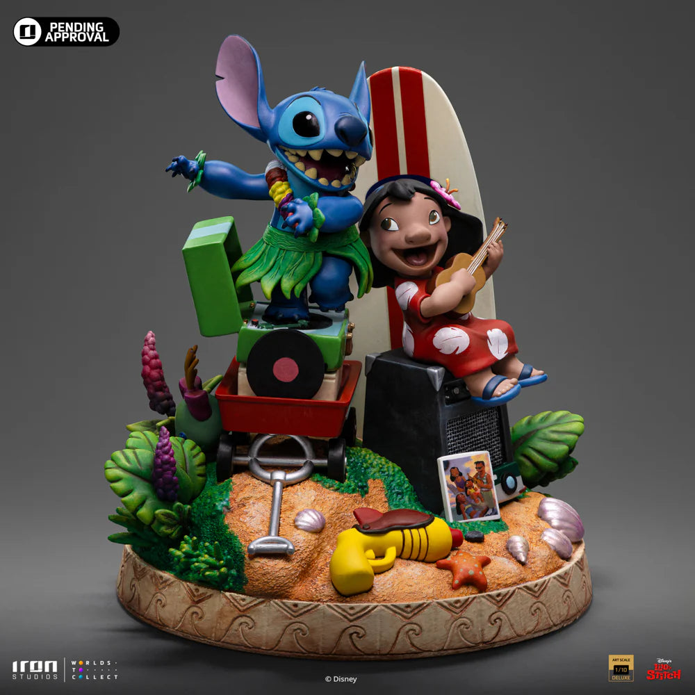 Statue Lilo and Stitch Deluxe - Disney Classics - Art Scale 1/10 - Iron Studios