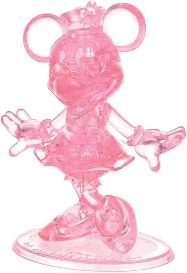 3D Crystal Puzzle: Disney's Minnie Mouse (pink)