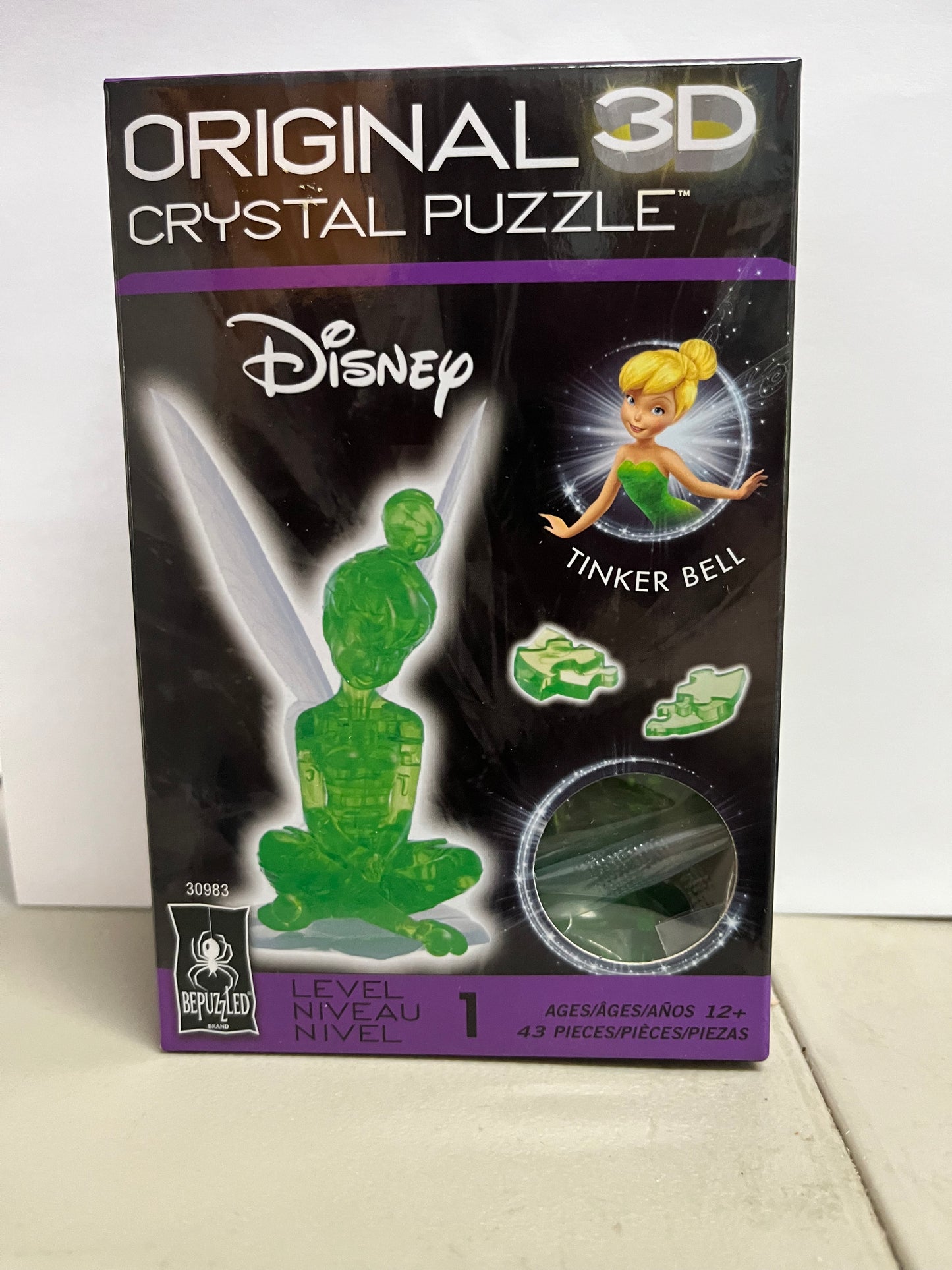 3D Crystal Puzzle: Disney's Tinker Bell (Green)