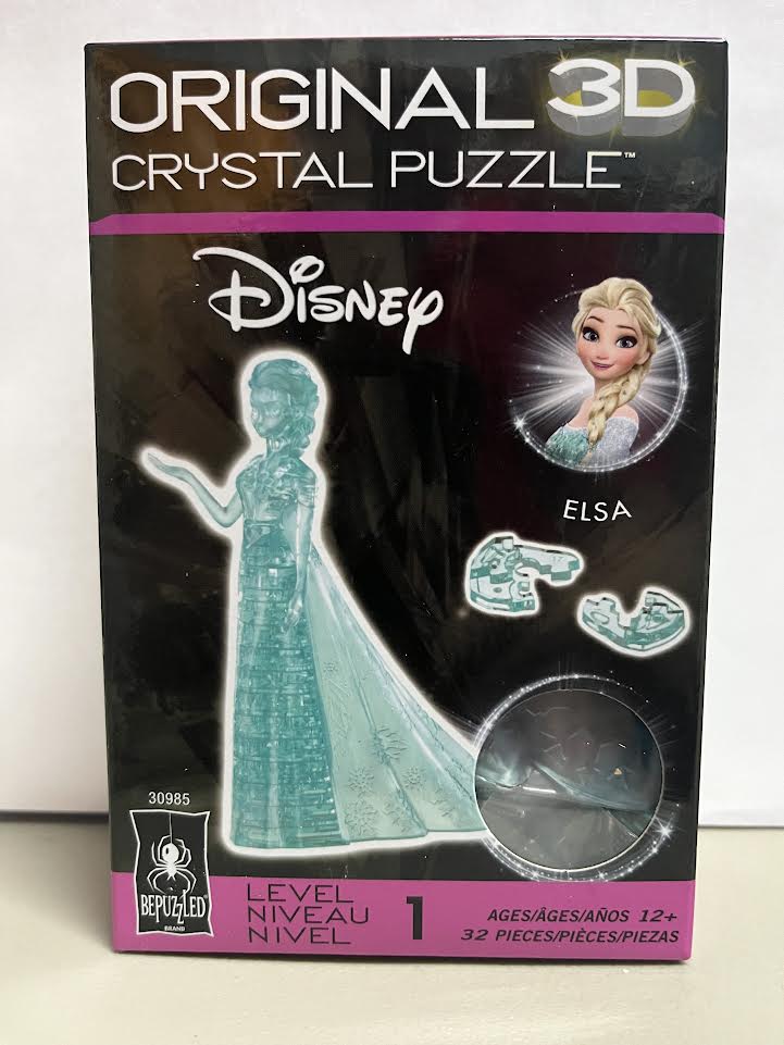 3D Crystal Puzzle: Disney's Frozen Elsa (teal)