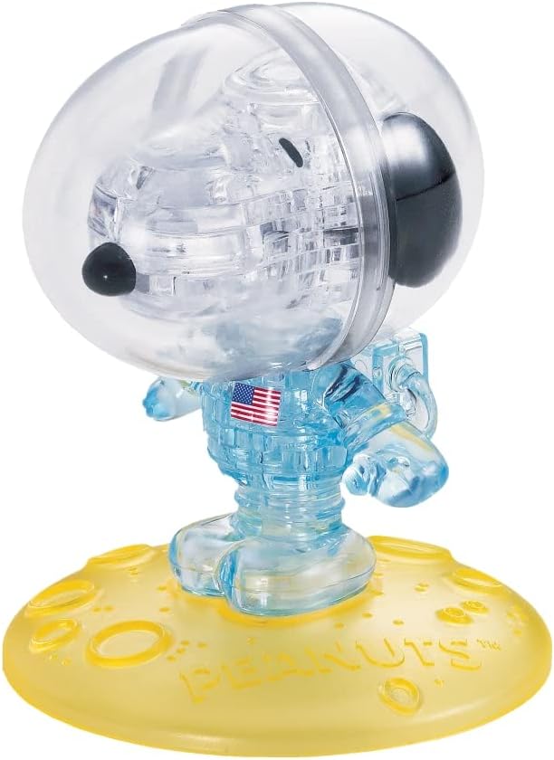 3D Crystal Puzzle: Peanuts - Snoopy Astronaut