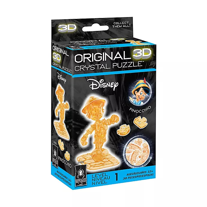 3D Crystal Puzzle: DIsney's Pinocchio (orange)