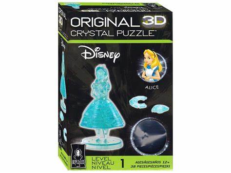 3D Crystal Puzzle: Disney's Alice