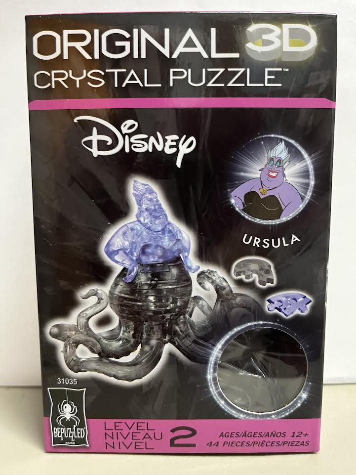 3D Crystal Puzzle: Disney's Little Mermaid Ursula