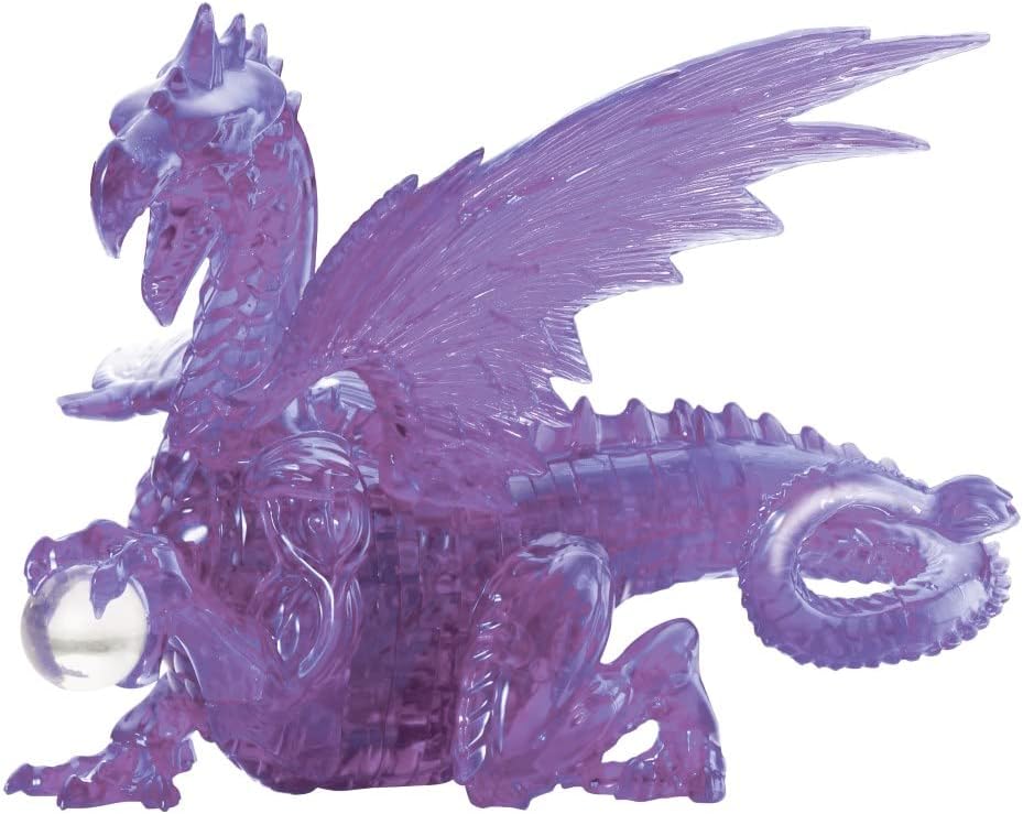 3D Deluxe Crystal Puzzle: Dragon (purple)