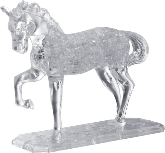 3D Deluxe Crystal Puzzle: Horse (White)