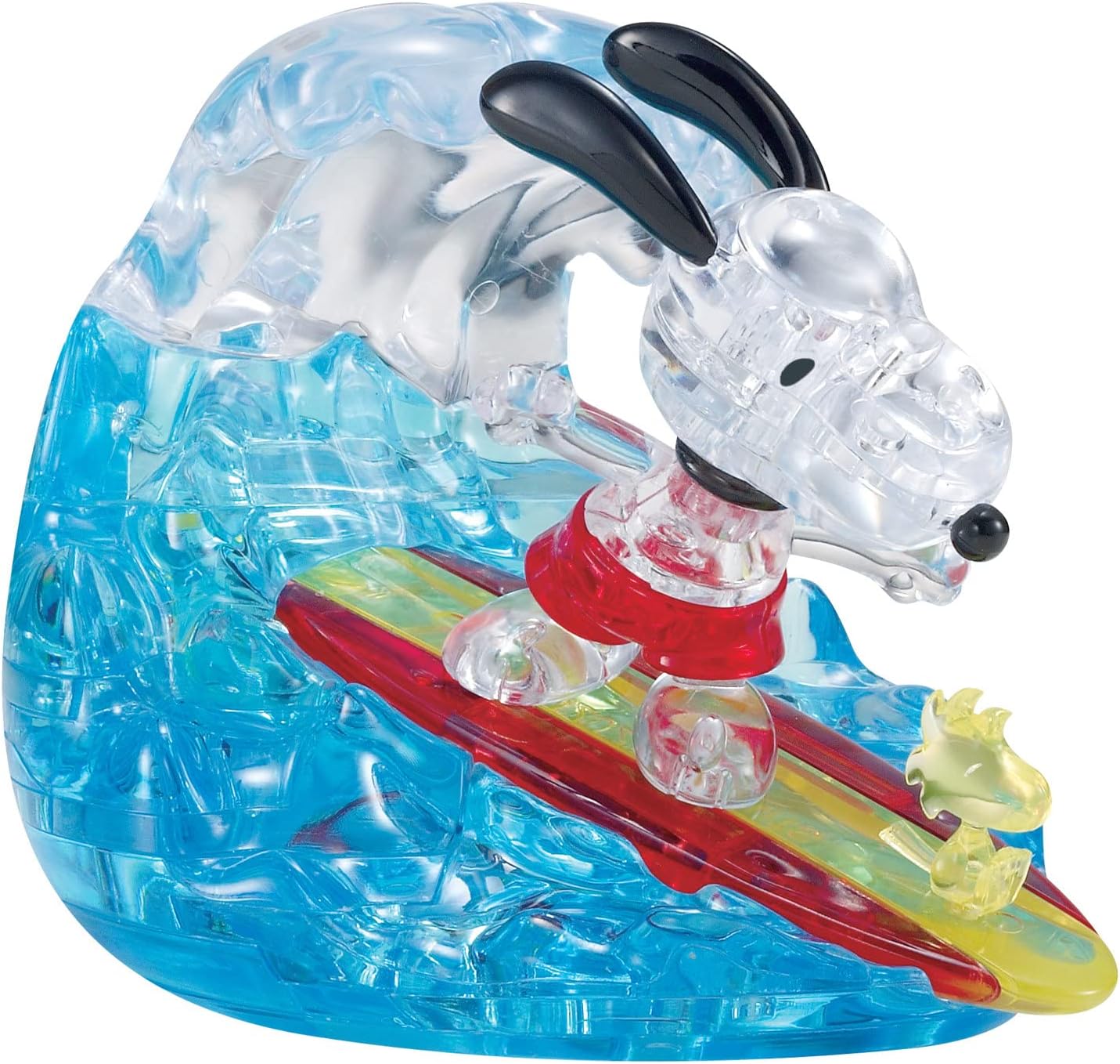 3D Crystal Puzzle: Peanuts - Snoopy Surf