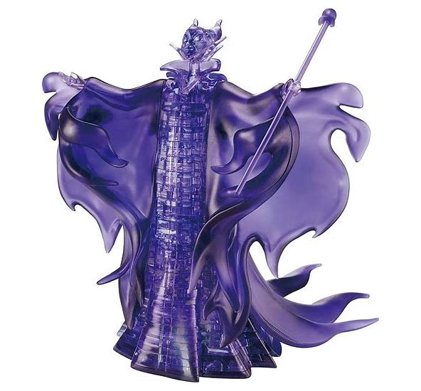 3D Deluxe Crystal Puzzle: Disney's Maleficent (purple)