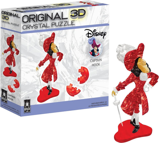 3D Deluxe Crystal Puzzle: Disney's Peter Pan - Captain Hook