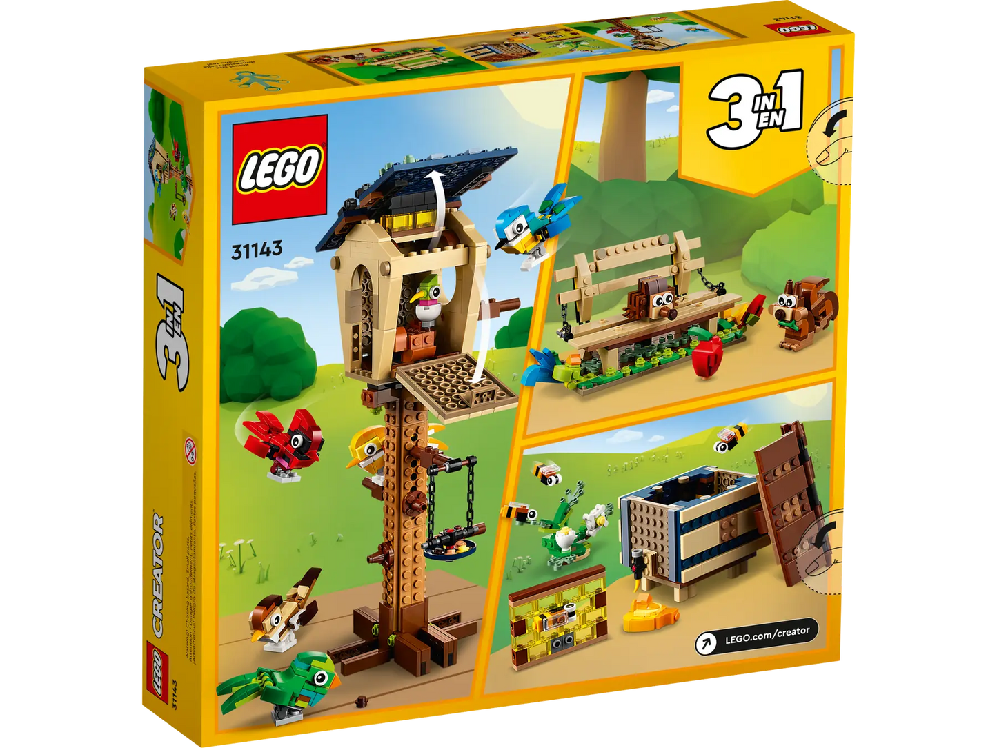 31143 Creator 3in1 Birdhouse - Retired