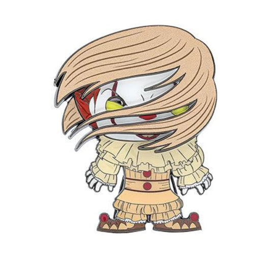 Funko POP Pin! Horror: IT - Pennywise (with Wig) (CHASE)