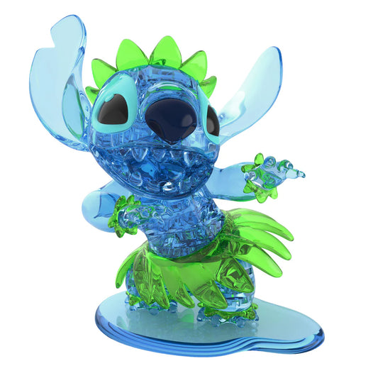 3D Crystal Puzzle - Disney Hula Stitch: 35 Pcs