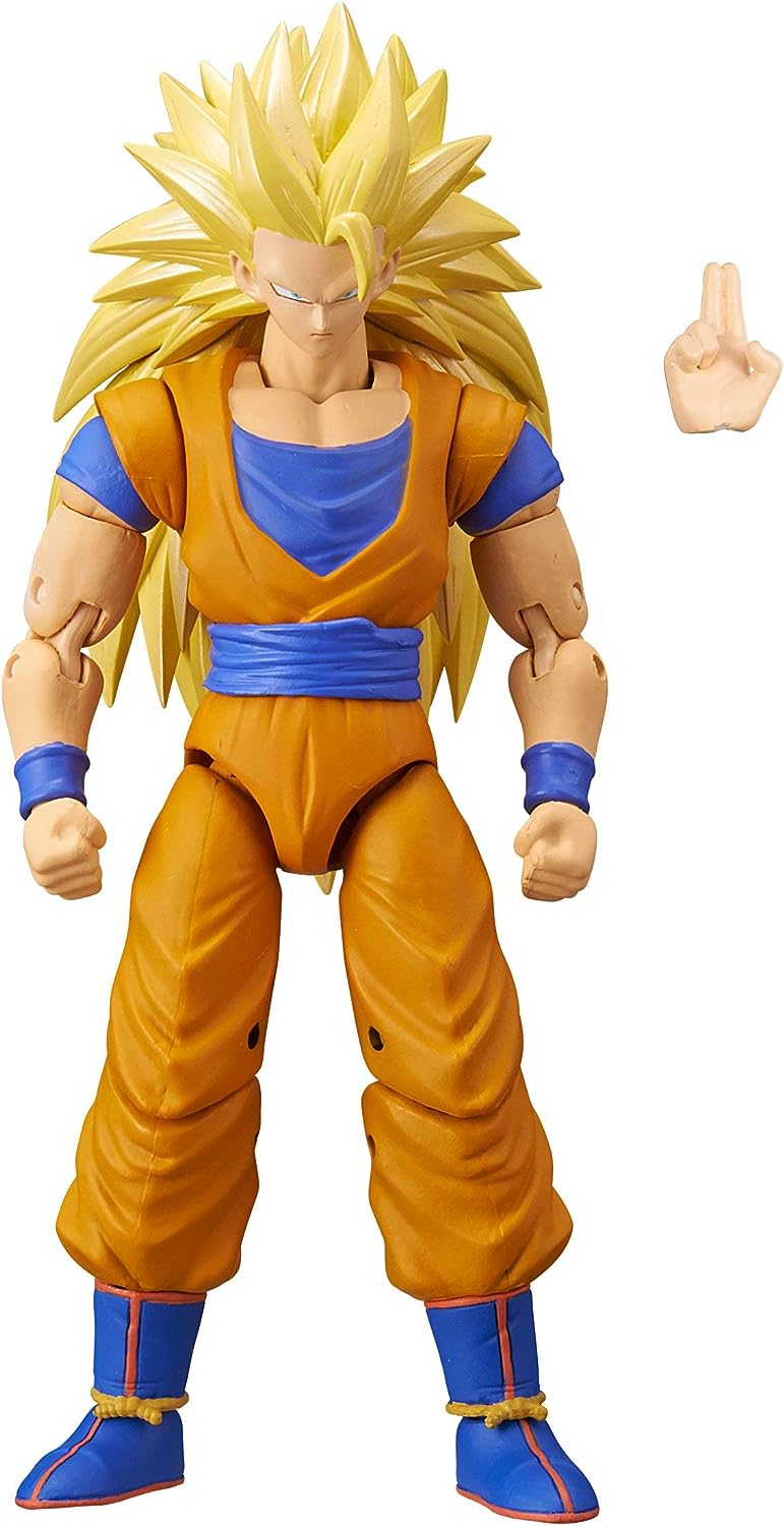 Dragon Ball Super - Dragon Stars - Super Saiyan 3 Goku, 6.5" Action Figure