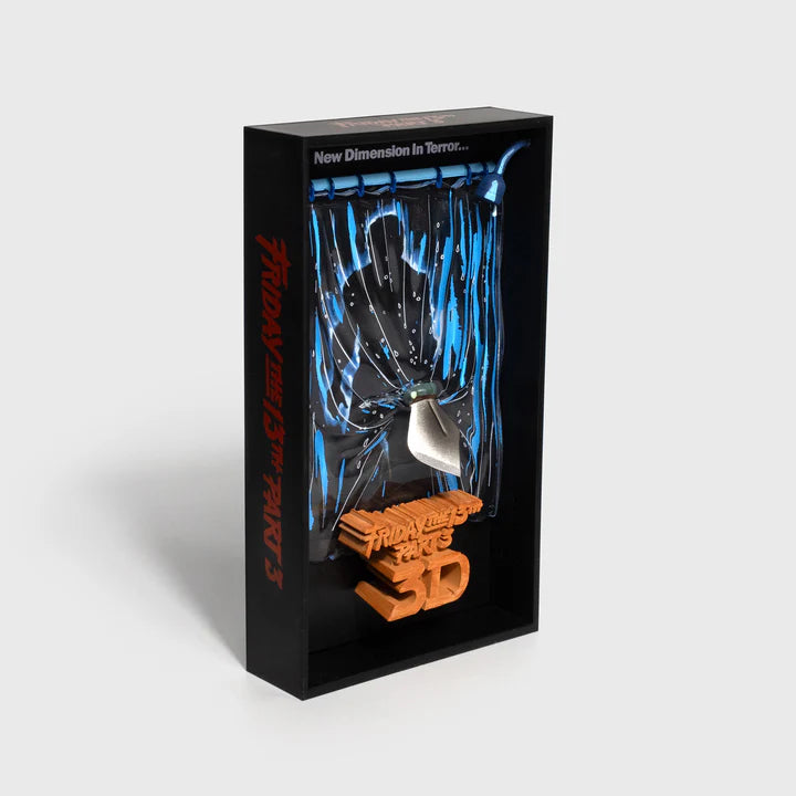 Friday the 13th Part 3 3-Deep VHS Statue