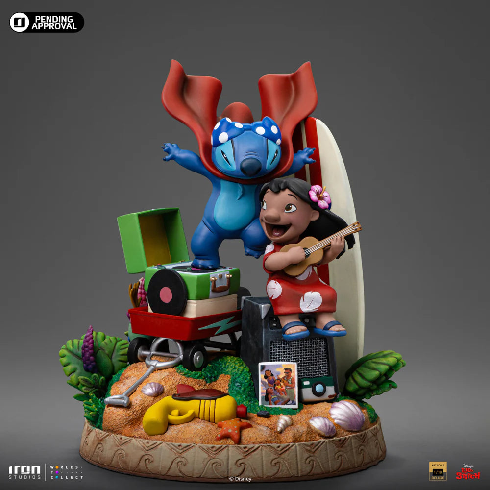 Statue Lilo and Stitch Deluxe - Disney Classics - Art Scale 1/10 - Iron Studios