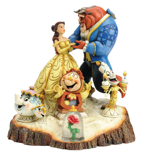 Disney Traditions: Beauty & the Beast Carved by Heart