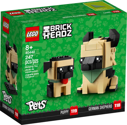 40440 BrickHeadz Pets German Shepherd - Retired