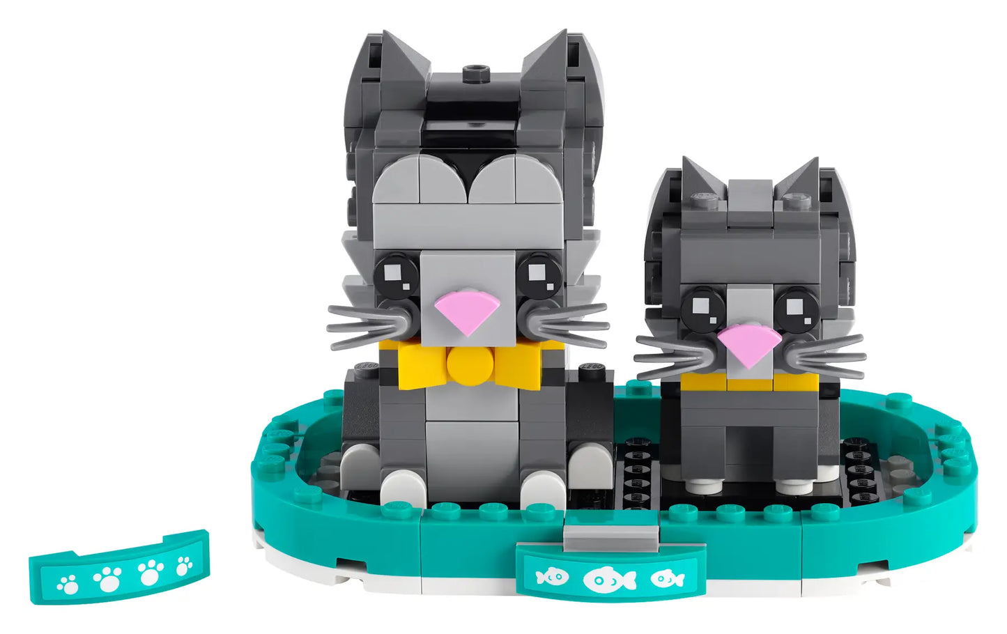 40441 BrickHeadz Pets Shorthair Cats - Retired