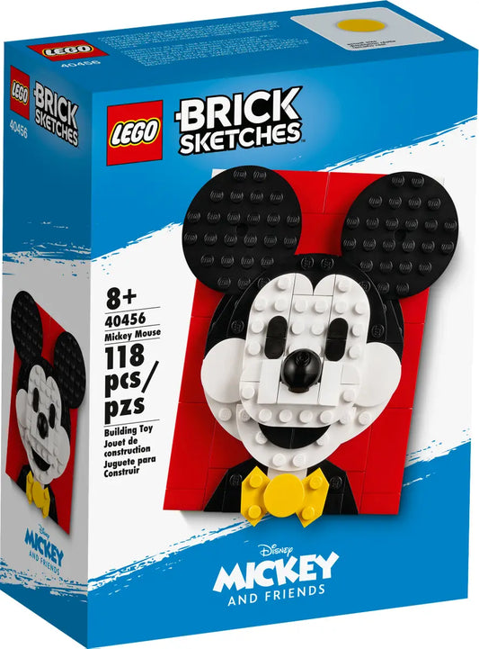 40456 Brick Sketches Mickey Mouse - Retired