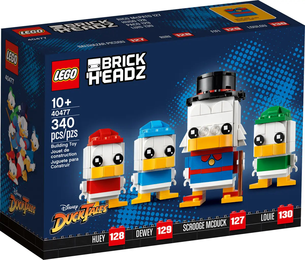 40477 BrickHeadz Scrooge McDuck, Huey, Dewey, & Louie - Retired