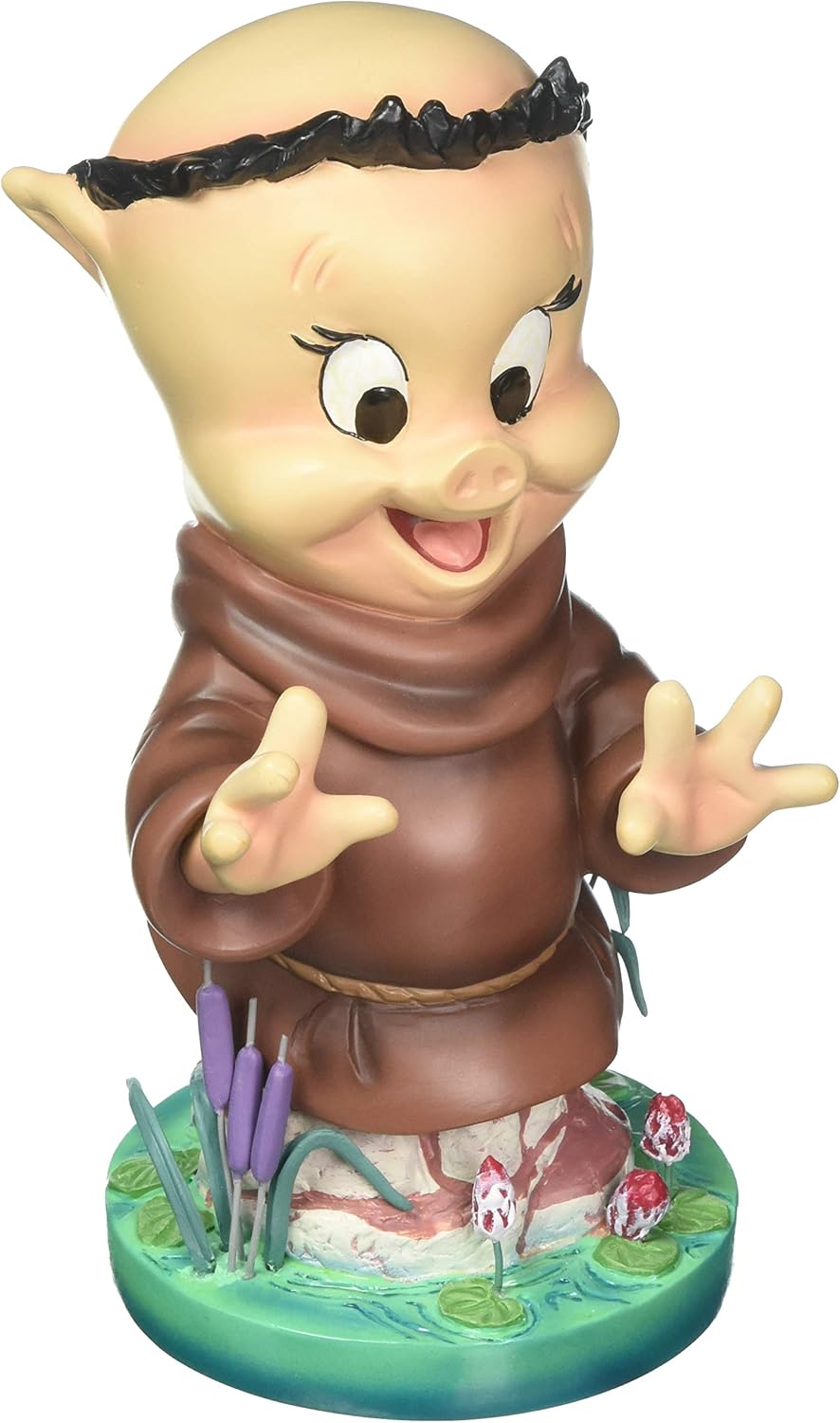 Enesco Grand Jester Studios Porky Pig as Friar Tuck