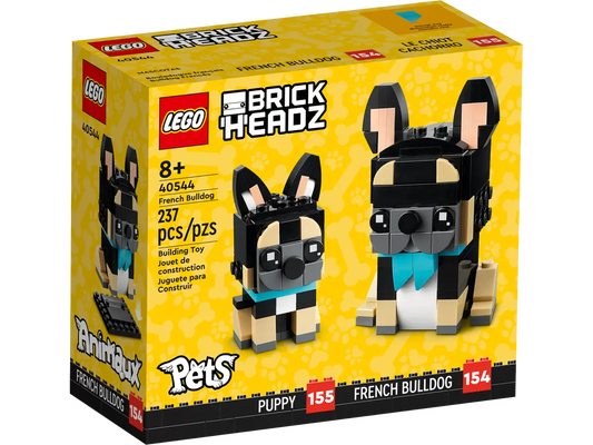 40544 BrickHeadz Pets French Bulldog - Retired