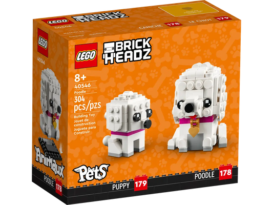 40546 BrickHeadz Pets Poodles - Retired