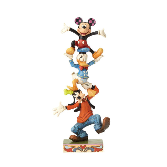 Disney Traditions: Goofy Donald and Mickey Stacked