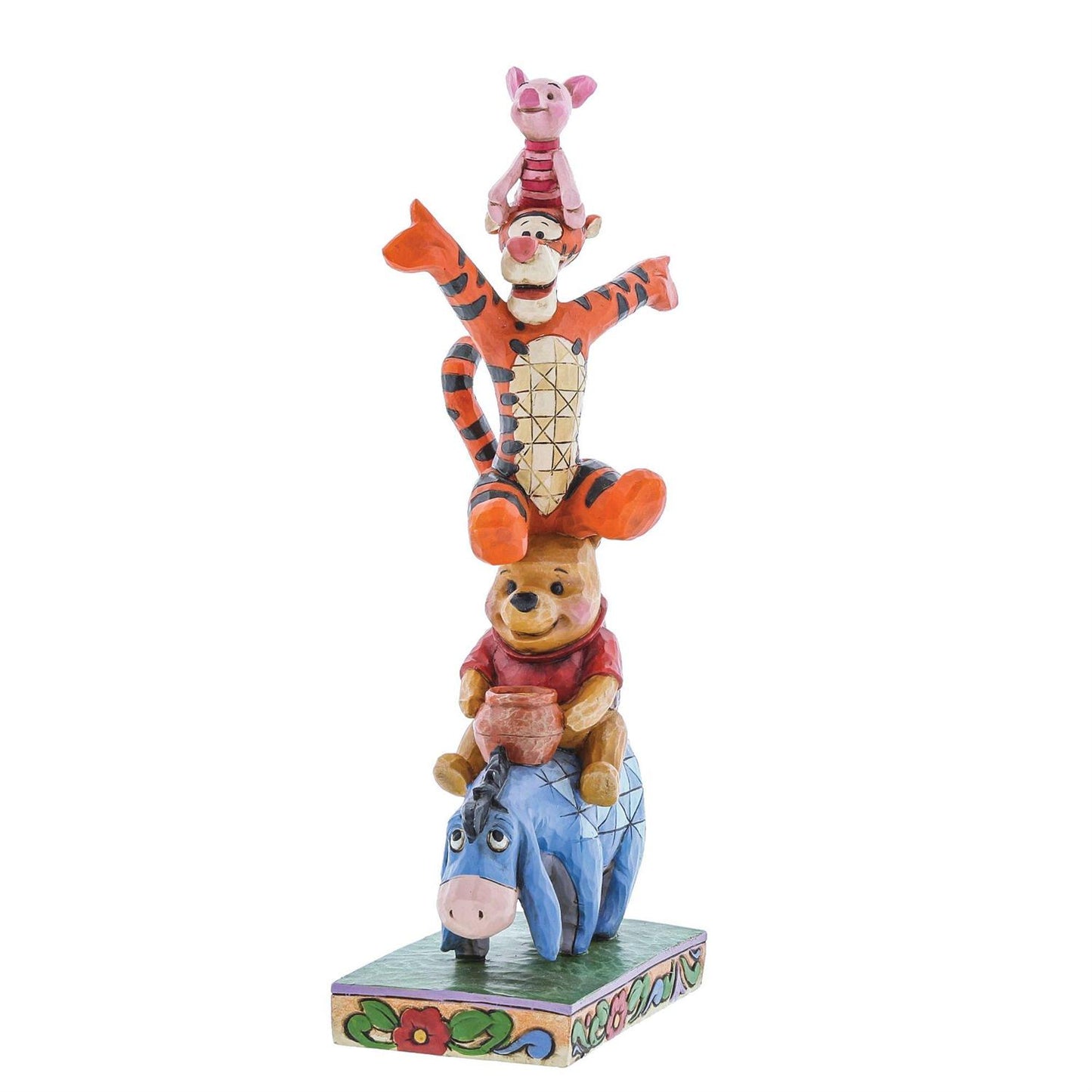 DIsney Traditions: Eeyore Pooh Tigger Piglet Stacked