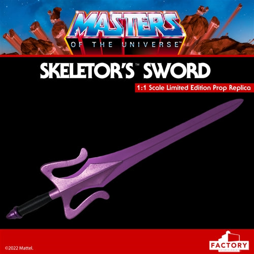 Masters Of The Universe - Skeletor's Sword Limited Edition Prop Replica