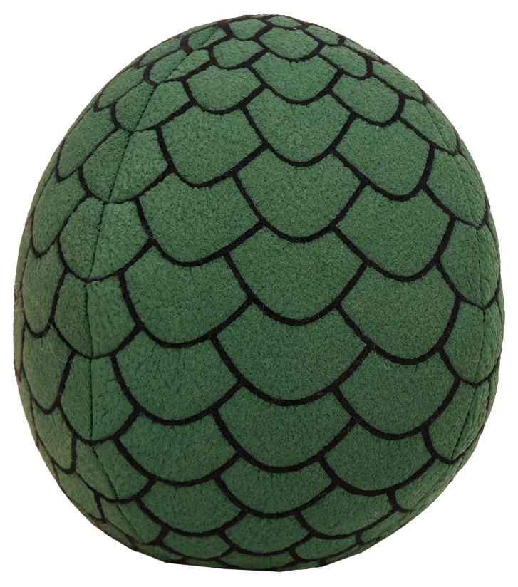 Game of Thrones Dragon Egg Plush - Green Egg (Rhaegal)
