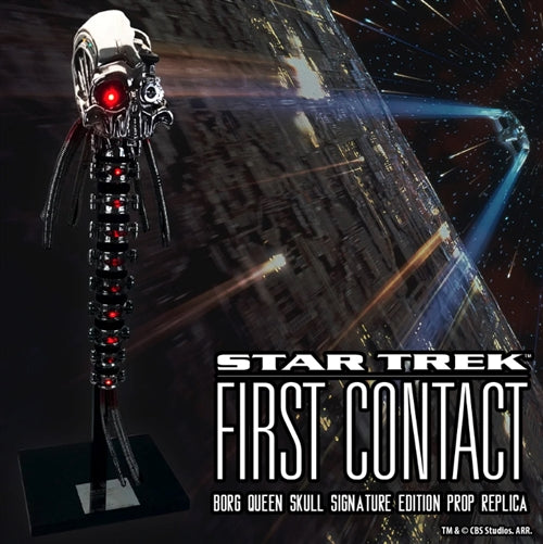 Star Trek - First Contact Borg Queen Skull Signature Edition Prop Replica