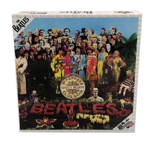 The Beatles - Sgt Pepper Double Sided Album Art Jigsaw Puzzle