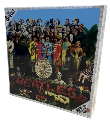 The Beatles - Sgt Pepper Double Sided Album Art Jigsaw Puzzle