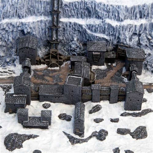 Game Of Thrones - Castle Black & The Wall Desktop Sculpture