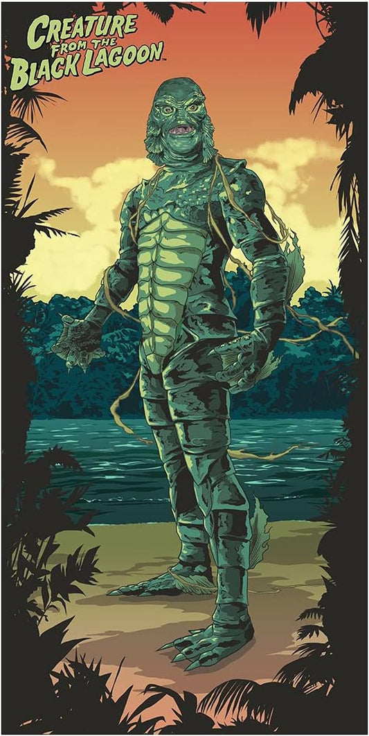 Factory Entertainment: Creature from the Black Lagoon Beach/Bath Towel