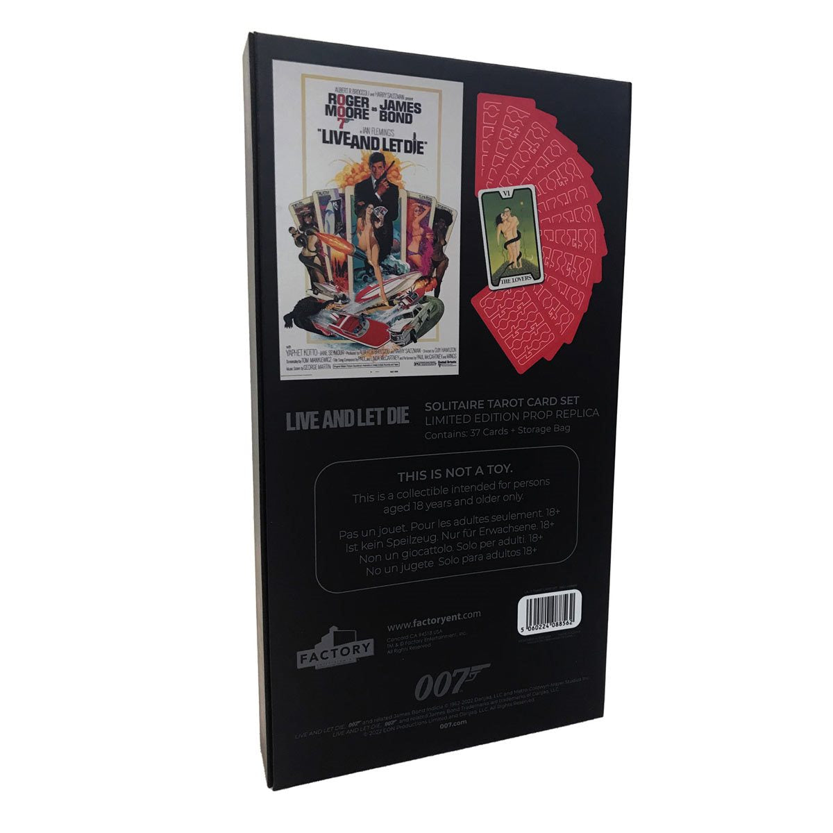 James Bond - Live And Let Die Tarot Cards Limited Edition Prop Replica