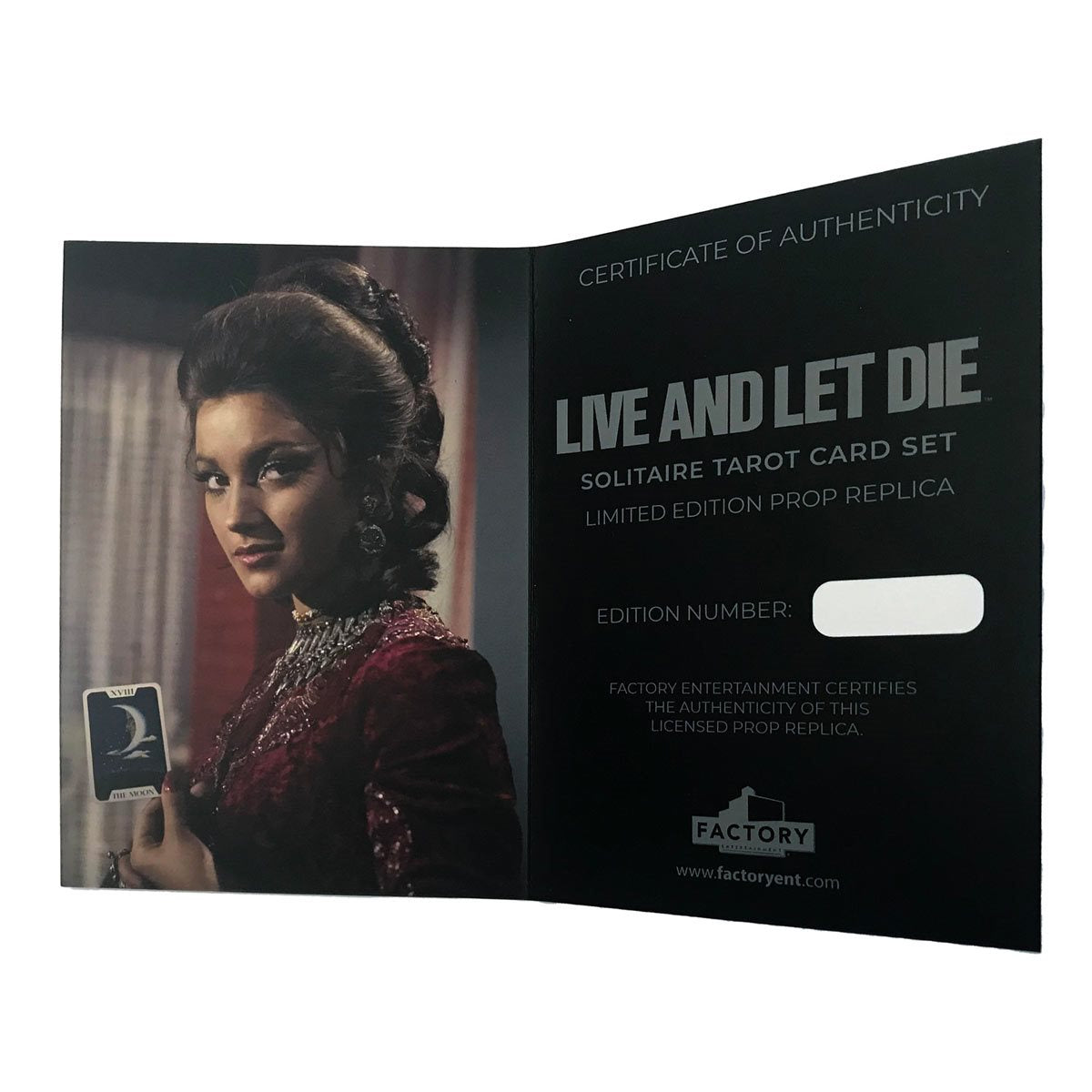 James Bond - Live And Let Die Tarot Cards Limited Edition Prop Replica