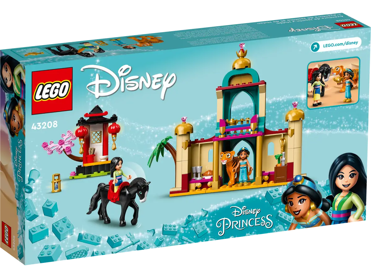 43208 LEGO Disney Princess Jasmine and Mulan's Adventure - Retired