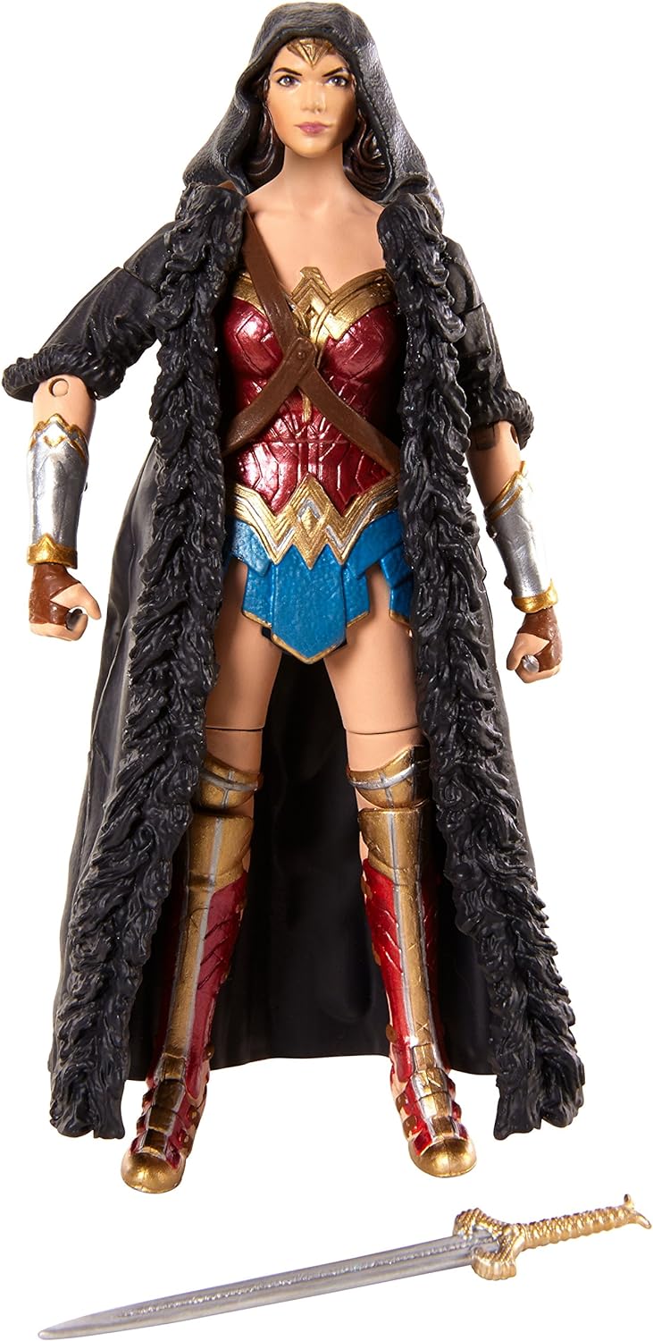 DC Comics Multiverse Wonder Woman Caped Figure, 6"