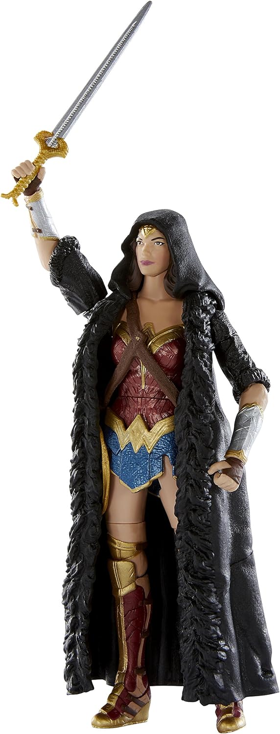 DC Comics Multiverse Wonder Woman Caped Figure, 6"