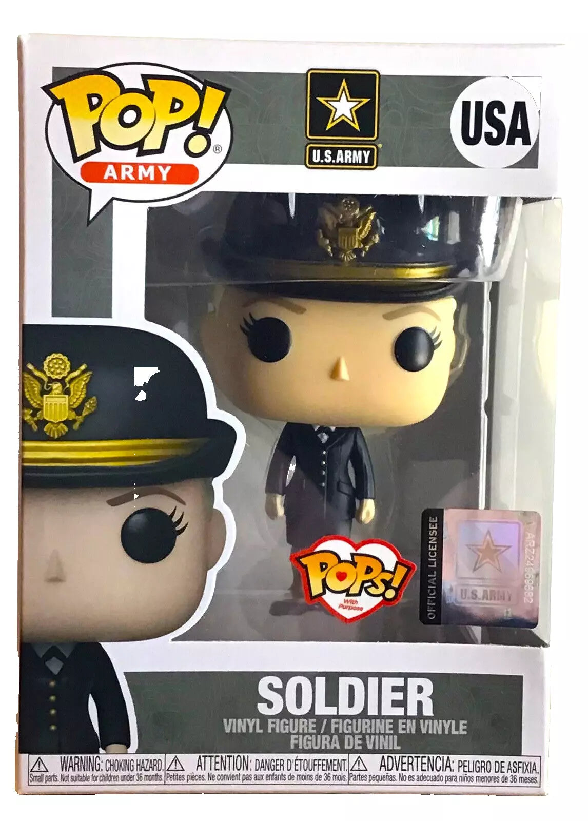 Funko POP! Military: US Army - Female Soldier