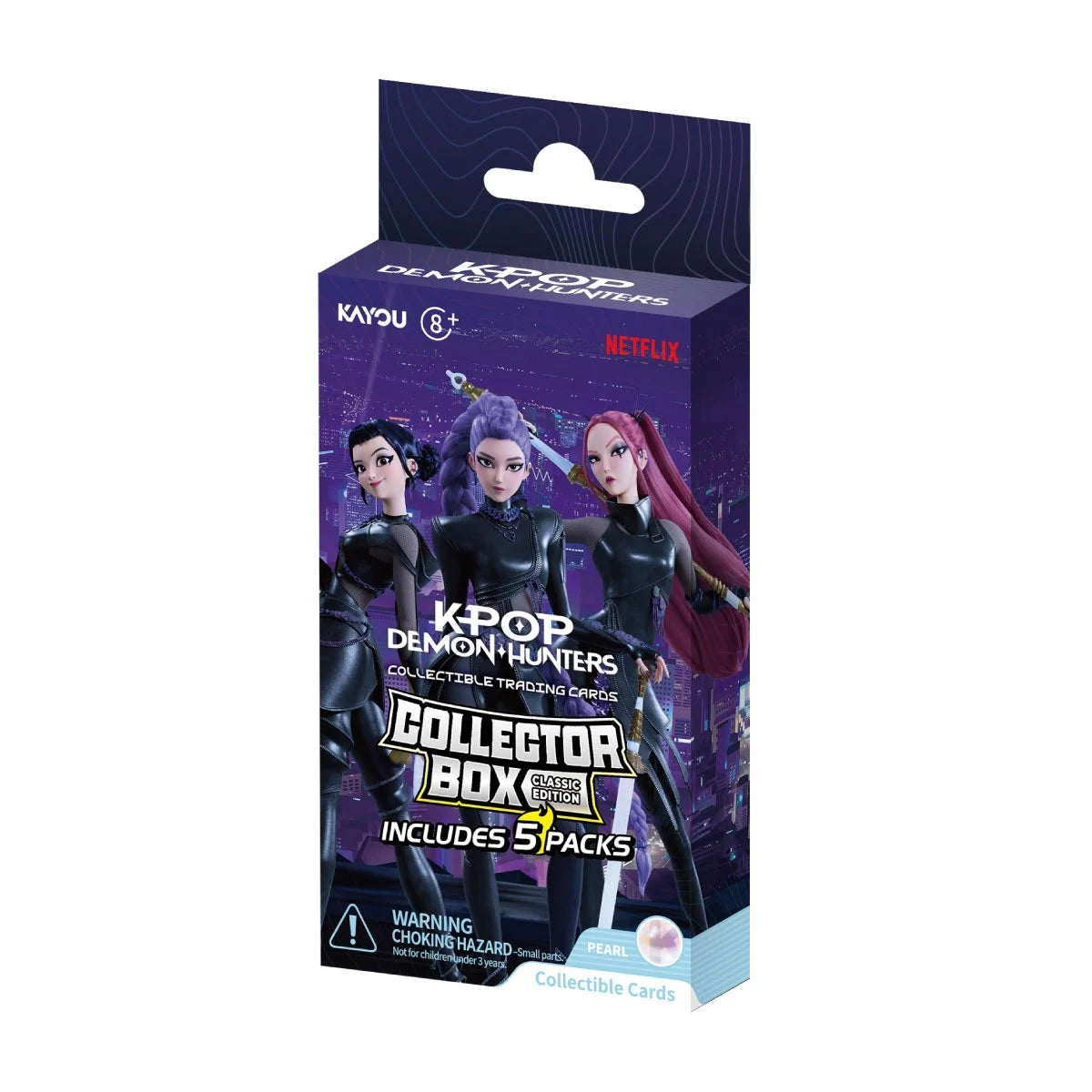 **Pre-Order** - KPop Demon Hunters World Tour Classic Edition Trading Card Collector Box [5 Packs]