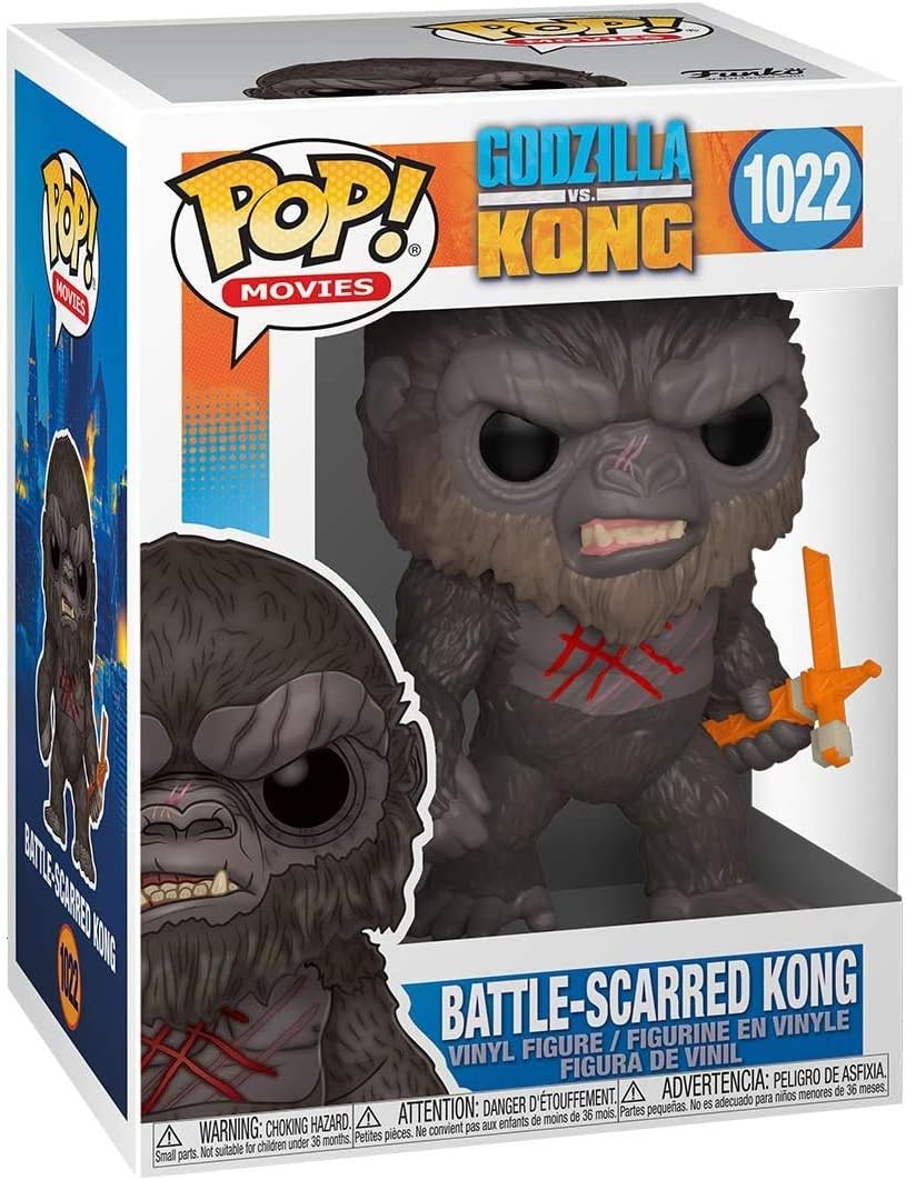 Funko POP! Movies: Godzilla vs. Kong - Battle Scared Kong