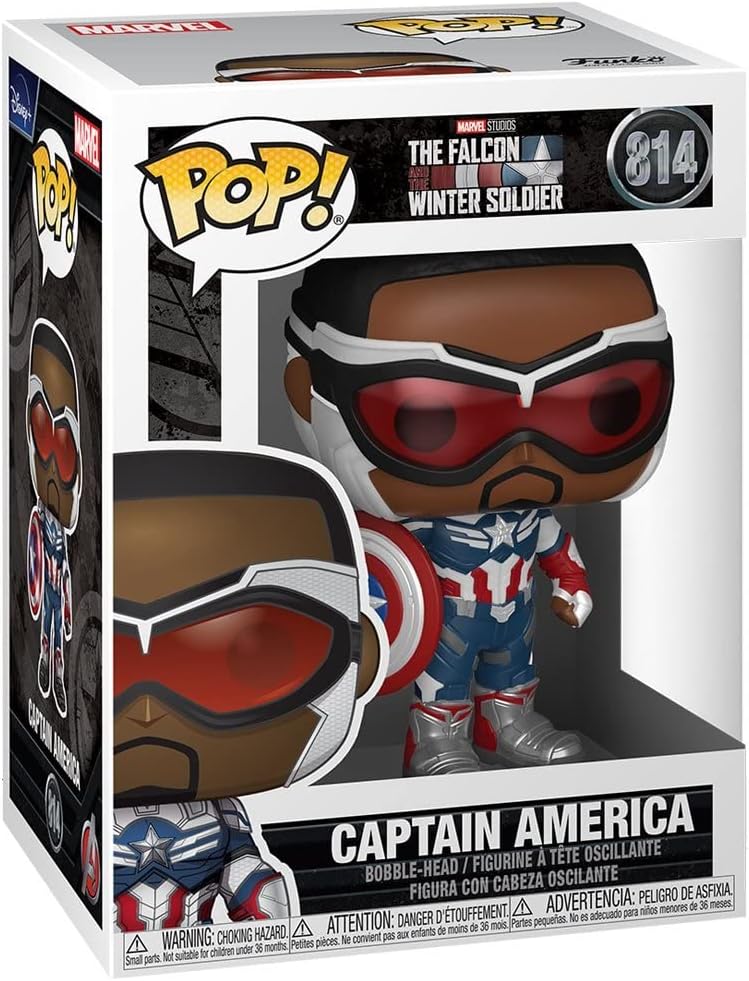 Funko POP! Marvel: The Falcon &amp; Winter Soldier - Captain America