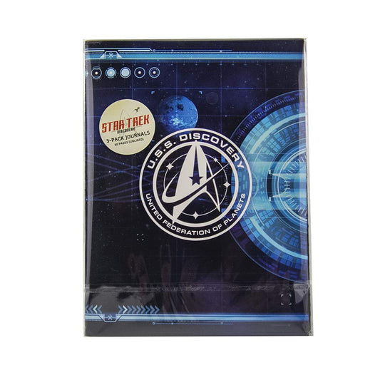 Star Trek Discovery 3-Pack Journals