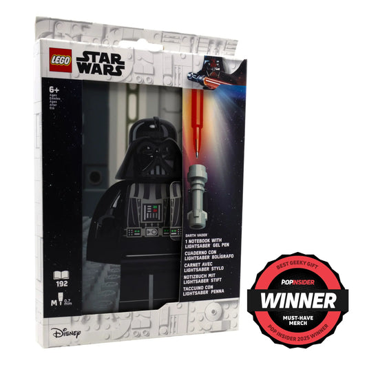 LEGO® Star Wars™ Dotted Notebook with Lightsaber™ Gel Pen - Darth Vader™