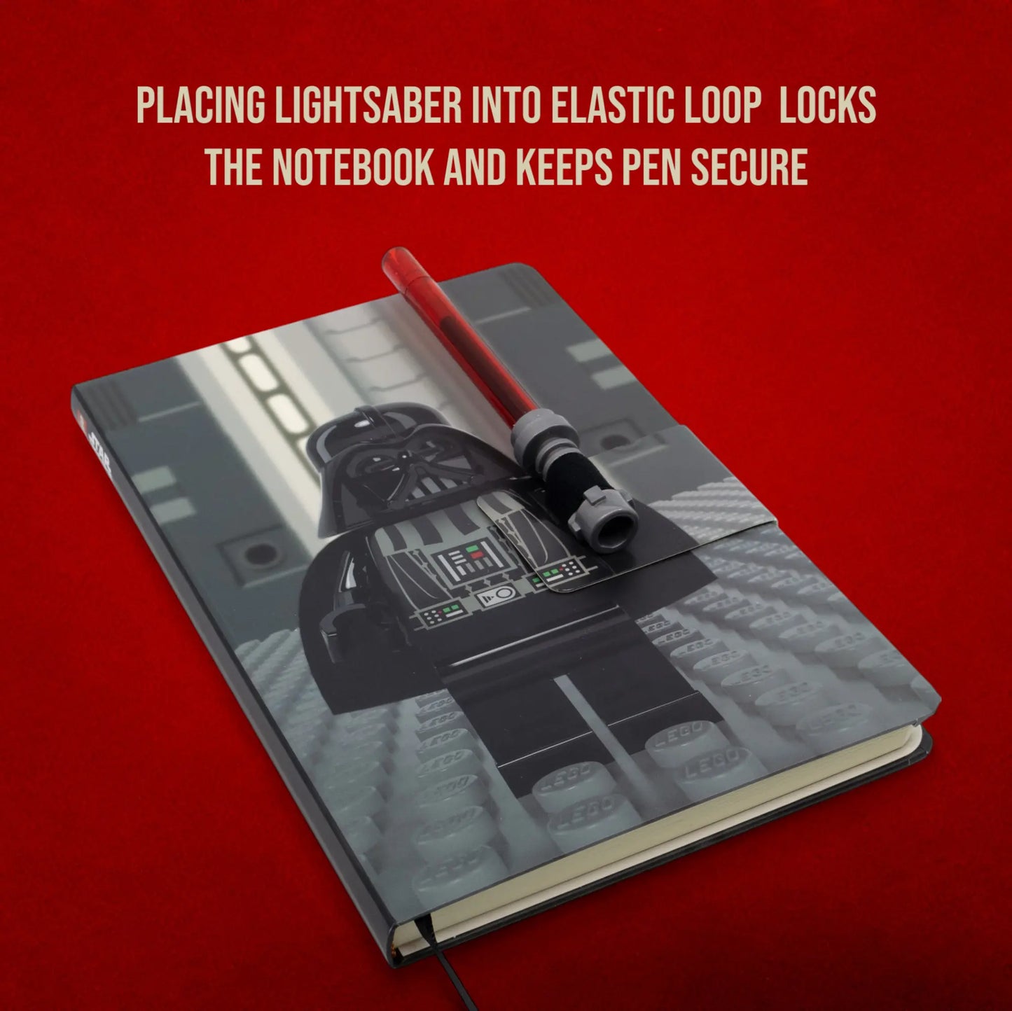 LEGO® Star Wars™ Dotted Notebook with Lightsaber™ Gel Pen - Darth Vader™