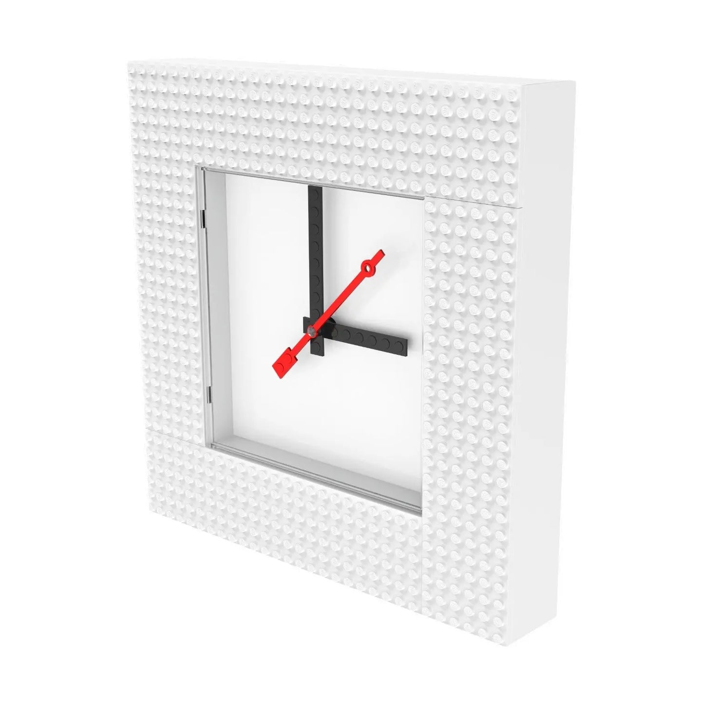 LEGO® Time by IQHK MOC Wall Clock 6x24 White